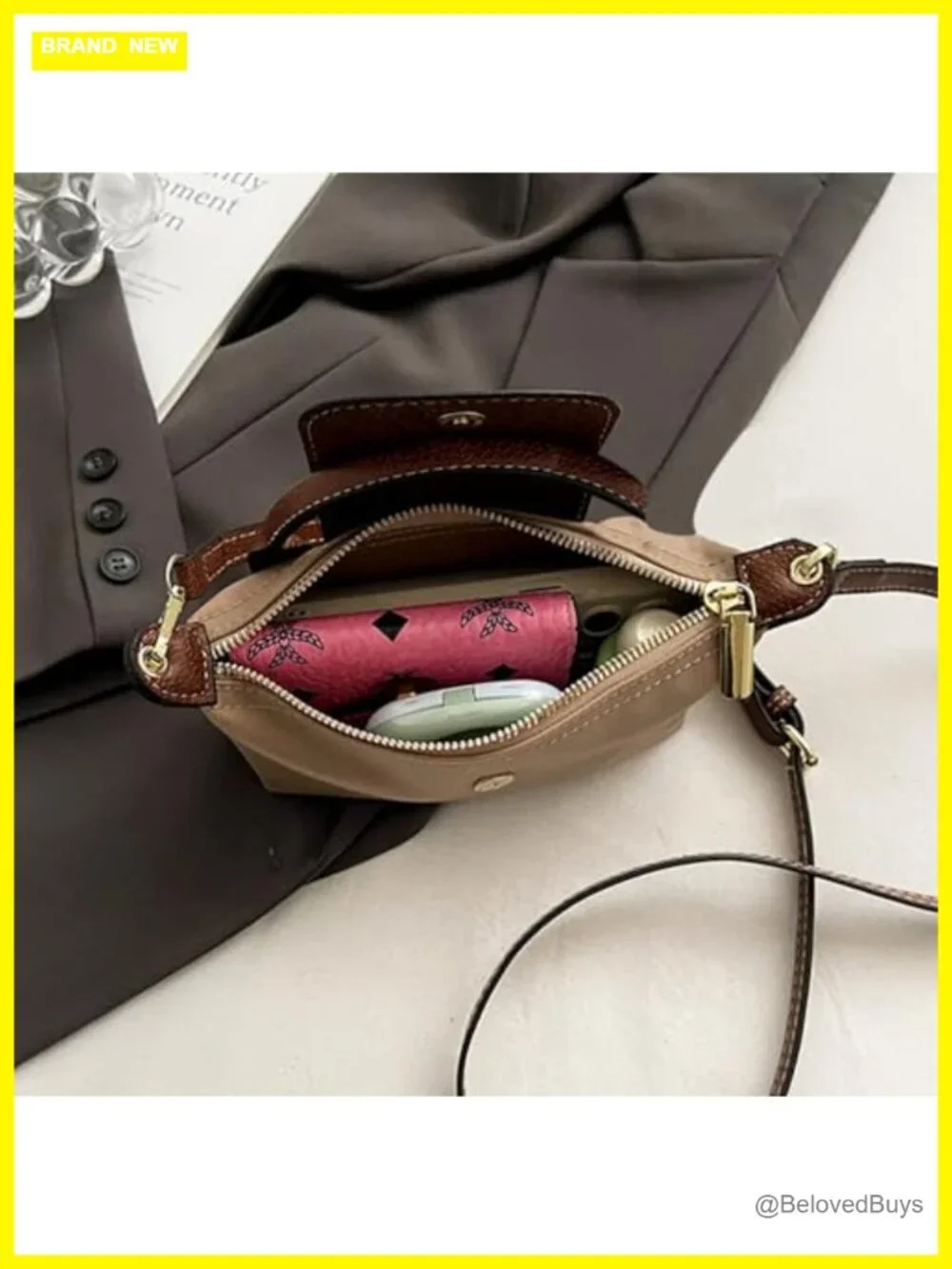 Fashion Mini Crossbody Bag with Adjustable Strap Shoulder Tote
